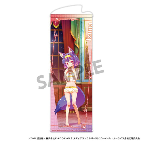 『ノーゲーム・ノーライフ』描き下ろしスリムタペストリー 初瀬いづな ナイトウェア ver.